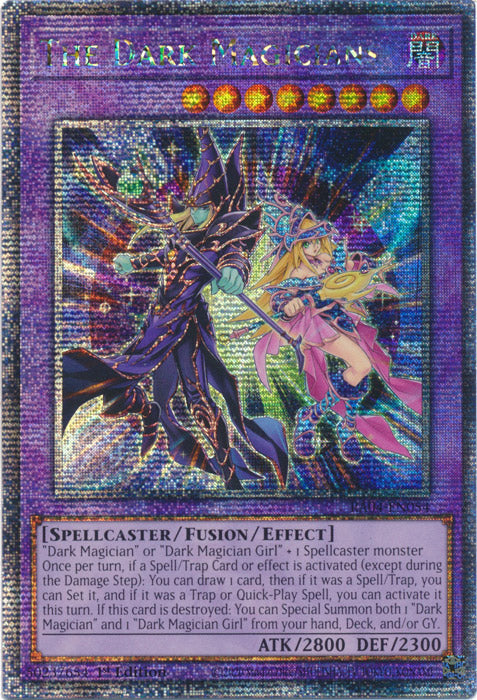 The Dark Magicians - RA04-EN054 - Quarter Century Secret Rare - 1st Edition
