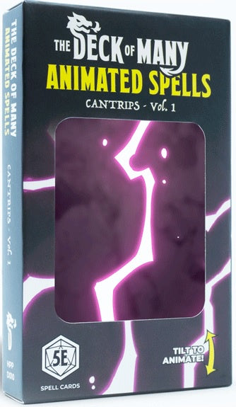 The Deck of Many - Animated Spells: Cantrips - vol. 1 available at 401 Games Canada