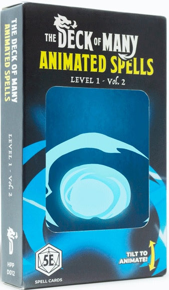 The Deck of Many - Animated Spells: Level 1 - Vol. 2 available at 401 Games Canada