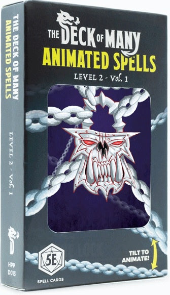 The Deck of Many - Animated Spells: Level 2 - Vol. 1 available at 401 Games Canada