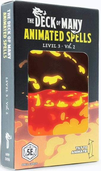 The Deck of Many - Animated Spells: Level 3 - Vol. 2 available at 401 Games Canada