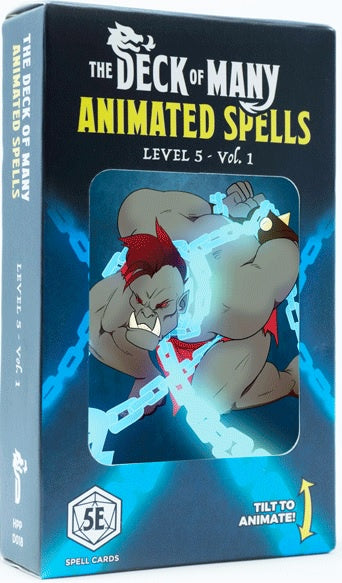 The Deck of Many - Animated Spells: Level 5 - Vol. 1 available at 401 Games Canada