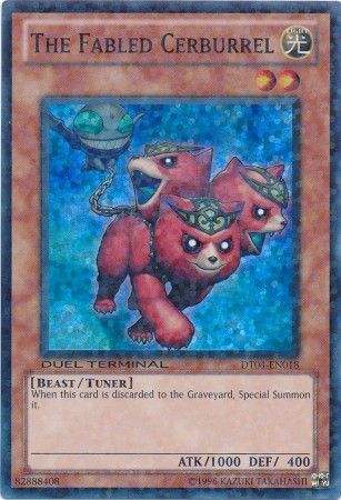 The Fabled Cerburrel - DT04-EN018 - Super Parallel Rare available at 401 Games Canada