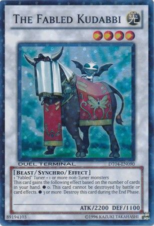 The Fabled Kudabbi - DT04-EN090 - Super Parallel Rare available at 401 Games Canada