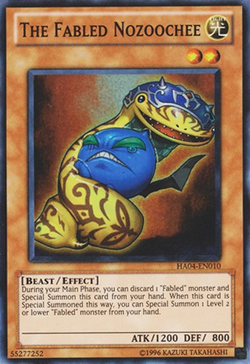 The Fabled Nozoochee - HA04-EN010 - Super Rare - Unlimited available at 401 Games Canada