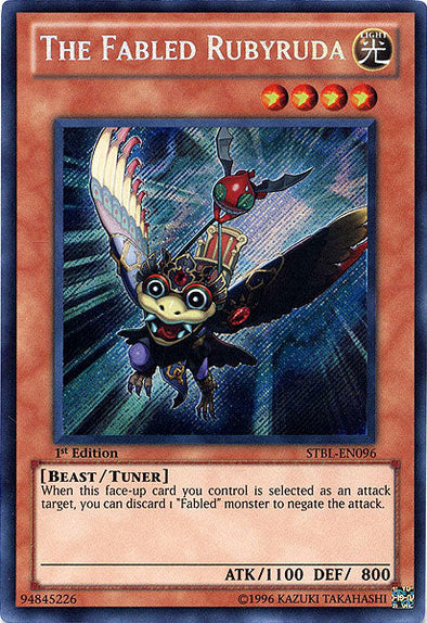 The Fabled Rubyruda - STBL-EN096 - Secret Rare - 1st Edition available at 401 Games Canada