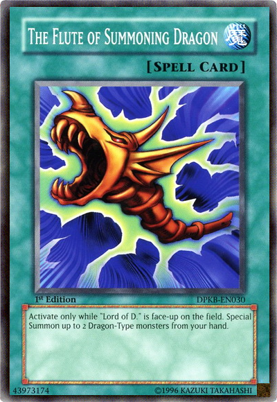 The Flute of Summoning Dragon - DPKB-EN030 - Common - 1st Edition available at 401 Games Canada