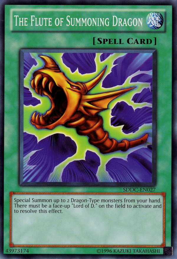 The Flute of Summoning Dragon - SDDC-EN027 - Common - Unlimited available at 401 Games Canada