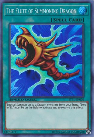 The Flute of Summoning Dragon - STP1-EN006 - Super Rare available at 401 Games Canada