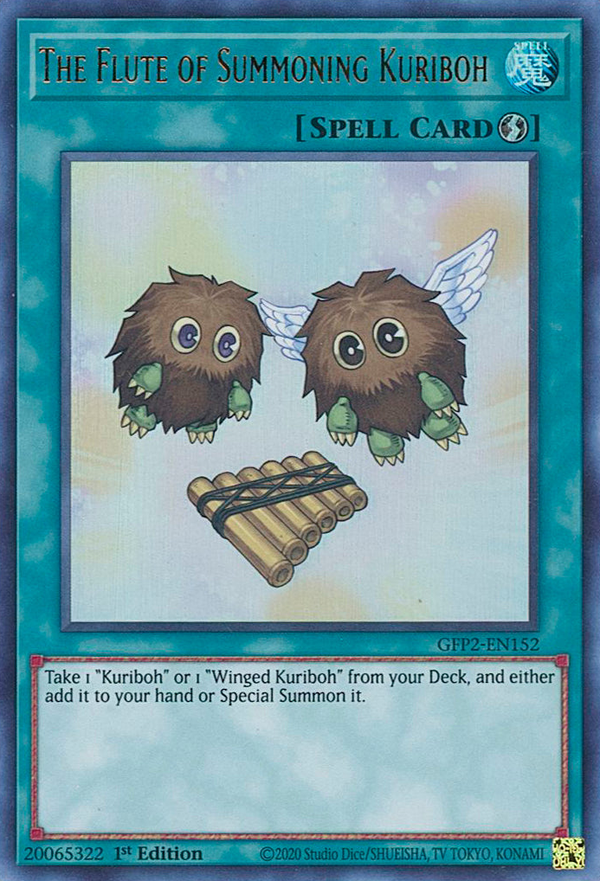 The Flute of Summoning Kuriboh - GFP2-EN152 - Ultra Rare - 1st Edition available at 401 Games Canada