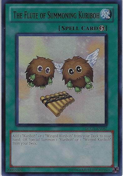 The Flute of Summoning Kuriboh - LCGX-EN087 - Ultra Rare - Unlimited available at 401 Games Canada