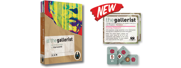 The Gallerist (Includes Scoring Expansion) available at 401 Games Canada