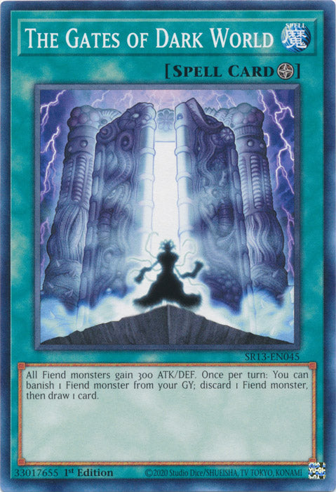 The Gates of Dark World - SR13-EN045 - Common - 1st Edition available at 401 Games Canada