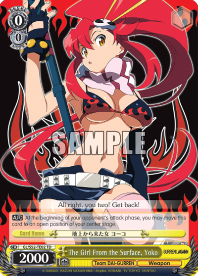 The Girl From the Surface, Yoko - GL/S52-TE02 - Trial Deck available at 401 Games Canada