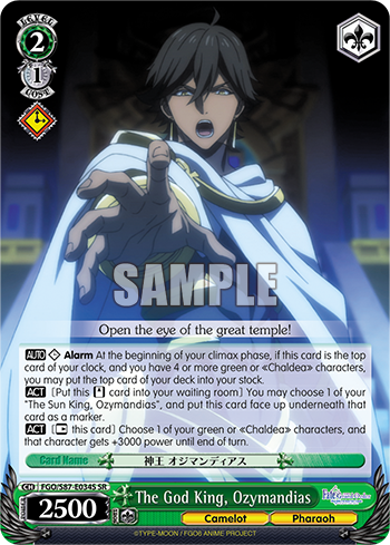 The God King, Ozymandias (Super Rare) available at 401 Games Canada