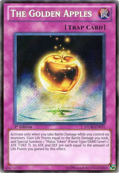 The Golden Apples - STOR-EN071 - Secret Rare - 1st Edition available at 401 Games Canada