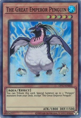 The Great Emperor Penguin - OP17-EN005 - Super Rare available at 401 Games Canada