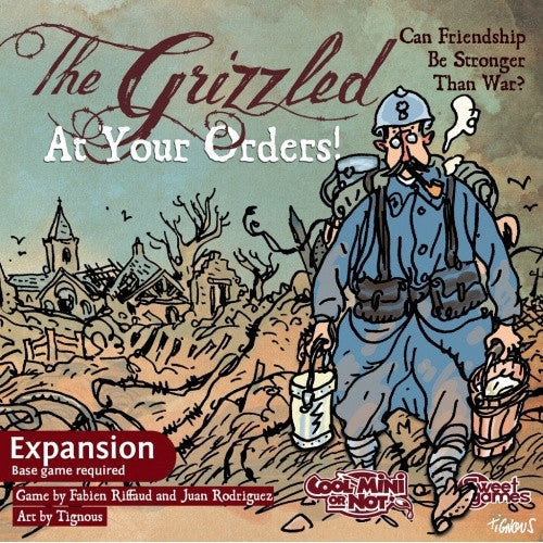 The Grizzled - At Your Orders! Expansion available at 401 Games Canada