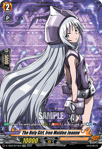 The Holy Girl, Iron Maiden Jeanne - D-TB03/SP19 - Special Parallel available at 401 Games Canada