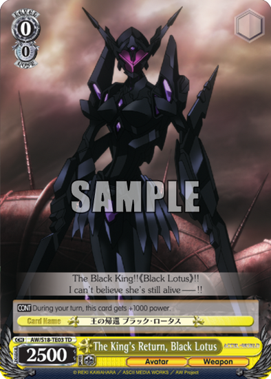 The King's Return, Black Lotus - AW-S18-TE03 - Trial Deck available at 401 Games Canada