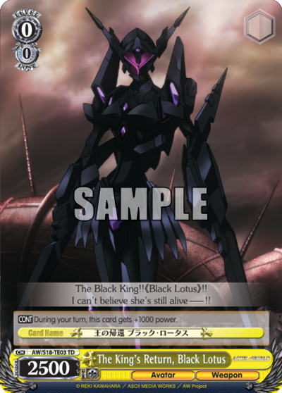 The King's Return, Black Lotus - AW-S18-TE03 - Trial Deck available at 401 Games Canada