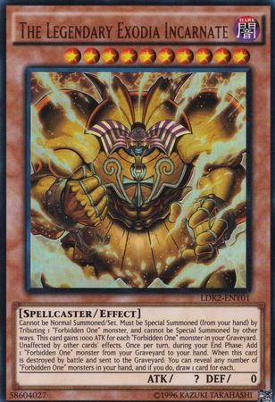 The Legendary Exodia Incarnate - LDK2-ENY01 - Ultra Rare - Unlimited available at 401 Games Canada