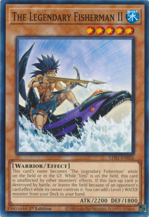 The Legendary Fisherman II - LDS1-EN026 - Common - 1st Edition available at 401 Games Canada