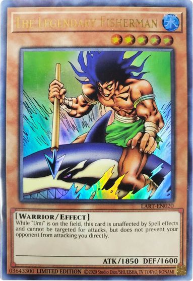 The Legendary Fisherman - LART-EN020 - Ultra Rare - Limited Edition available at 401 Games Canada