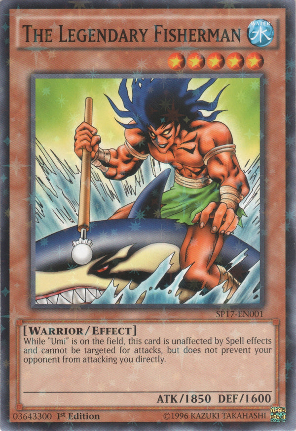 The Legendary Fisherman - SP17-EN001 - Starfoil Rare - 1st Edition available at 401 Games Canada