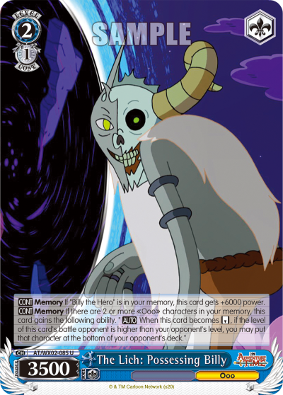 The Lich: Possessing Billy - AT/WX02-085 - Uncommon available at 401 Games Canada