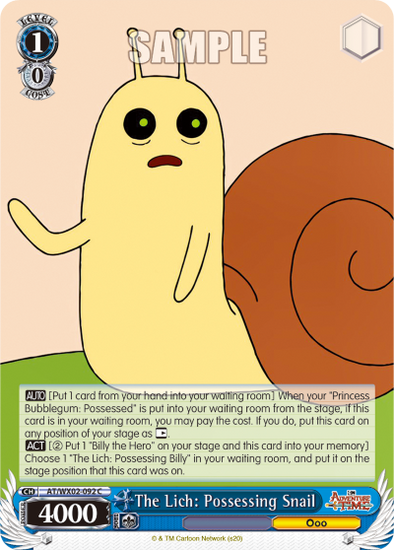 The Lich: Possessing Snail - AT/WX02-092 - Common available at 401 Games Canada