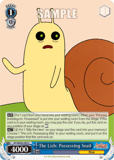 The Lich: Possessing Snail - AT/WX02-092 - Common available at 401 Games Canada