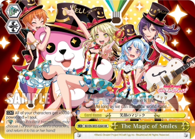 The Magic of Smiles - BD/EN-W03-026H - High Rare available at 401 Games Canada