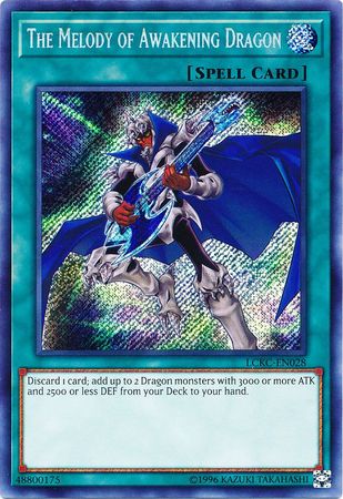 The Melody of Awakening Dragon - LCKC-EN028 - Secret Rare - Unlimited available at 401 Games Canada