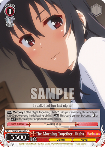 The Morning Together, Utaha - SHS/W56-E073 - Common available at 401 Games Canada