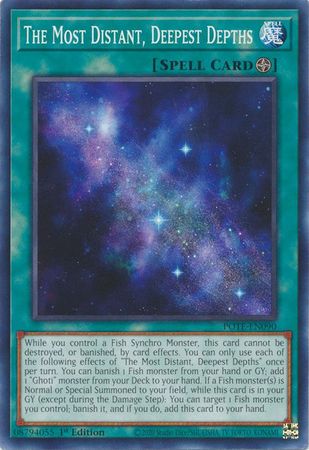 The Most Distant, Deepest Depths - POTE-EN090 - Common - 1st Edition available at 401 Games Canada