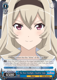 The Next Starlight, Claudine Saijo - Common available at 401 Games Canada