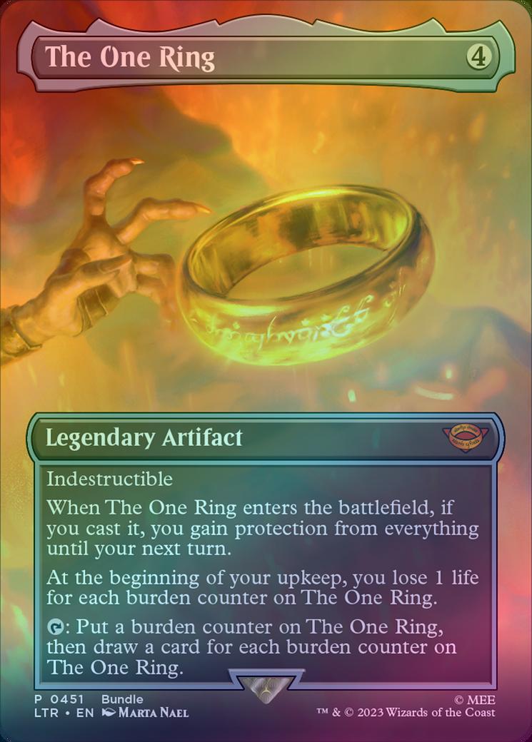 401 Games Canada - The One Ring - Borderless Scene (Foil) (LTR)