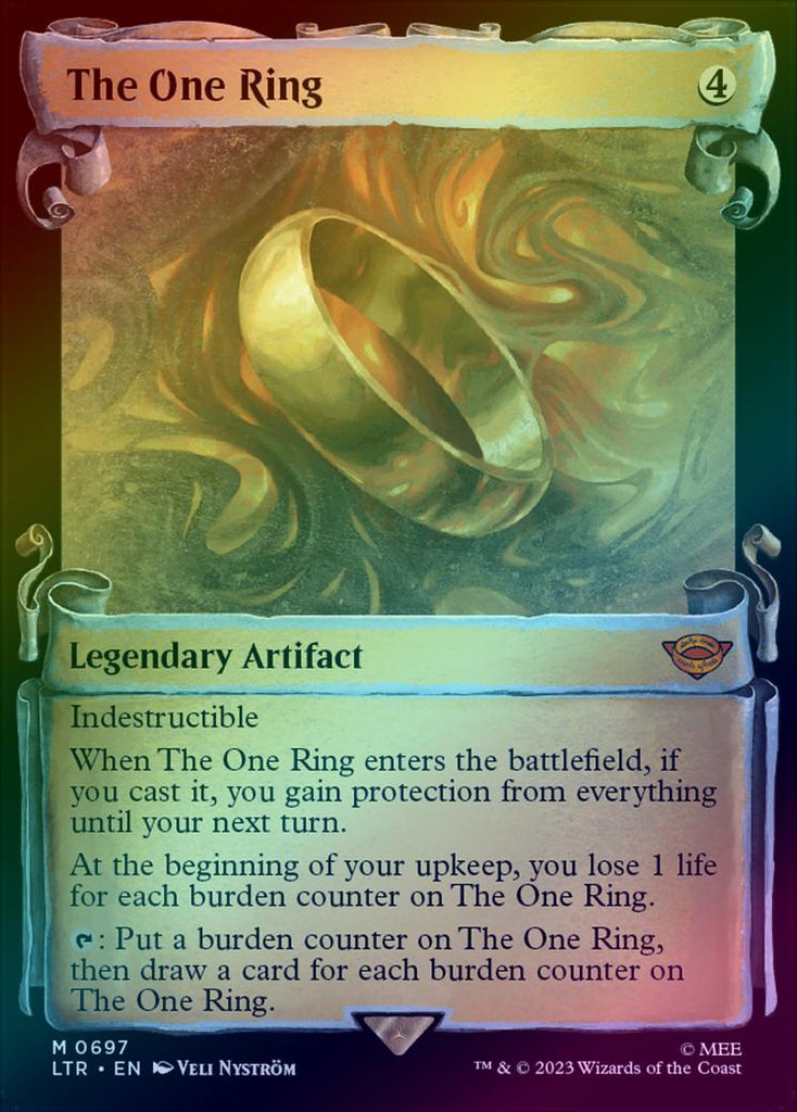 401 Games Canada - The One Ring - Scroll Showcase (Foil) (LTR)