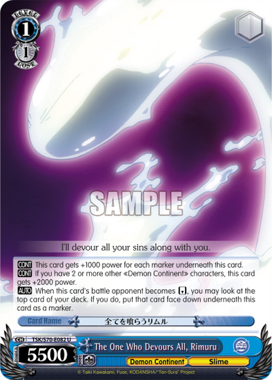 The One Who Devours All, Rimuru - TSK/S70-E082 - Uncommon available at 401 Games Canada