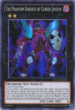 The Phantom Knights of Cursed Javelin - MACR-EN042 - Super Rare - Unlimited available at 401 Games Canada