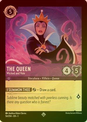 The Queen (Wicked and Vain) - 56/204 - Super Rare (Foil) available at 401 Games Canada