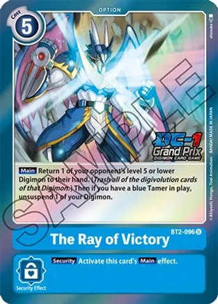 The Ray of Victory (DC-1 Grand Prix) - BT2-096 - Promo available at 401 Games Canada