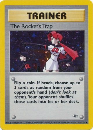 The Rocket's Trap - 19/132 - Holo - Unlimited available at 401 Games Canada