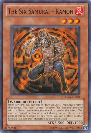 The Six Samurai - Kamon - LCGX-EN228 - Common - Unlimited available at 401 Games Canada