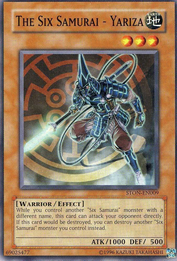 The Six Samurai - Yariza - STON-EN009 - Common - Unlimited available at 401 Games Canada