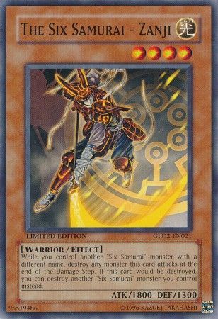 The Six Samurai - Zanji - GLD2-EN021 - Common - Limited Edition available at 401 Games Canada
