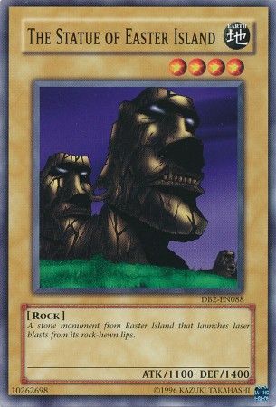 The Statue of Easter Island - DB2-EN088 - Common available at 401 Games Canada