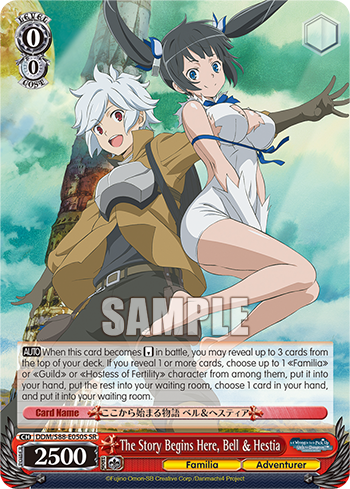 The Story Begins Here, Bell & Hestia (Super Rare) available at 401 Games Canada