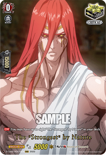 The 'Strongest' by Nature - D-TB02/RGR70 - Ragnarok Rare available at 401 Games Canada